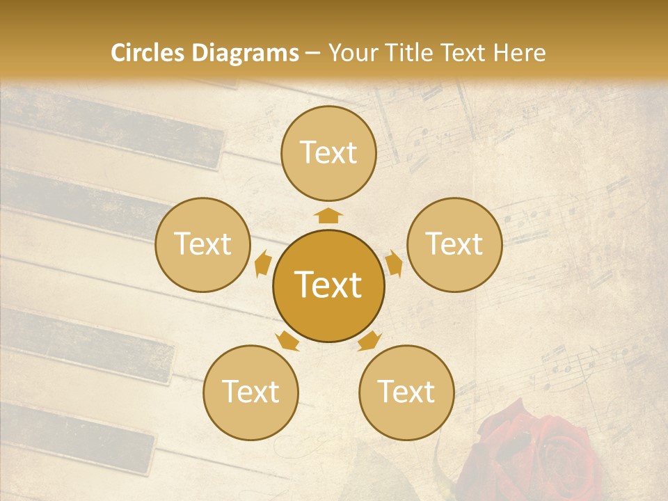 Retro Classical Wall PowerPoint Template