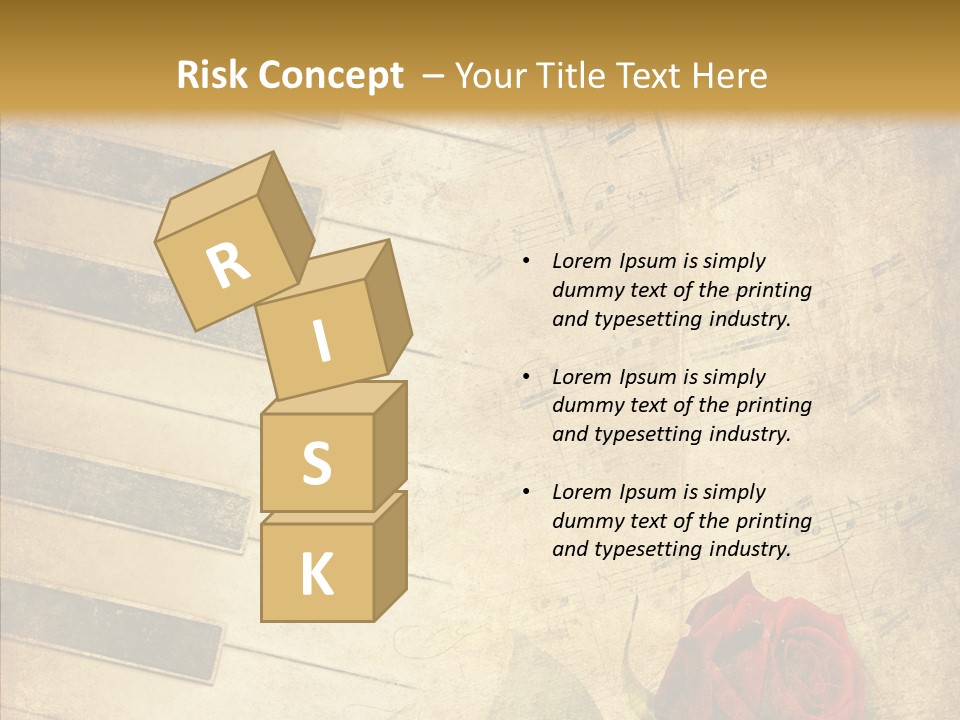 Retro Classical Wall PowerPoint Template