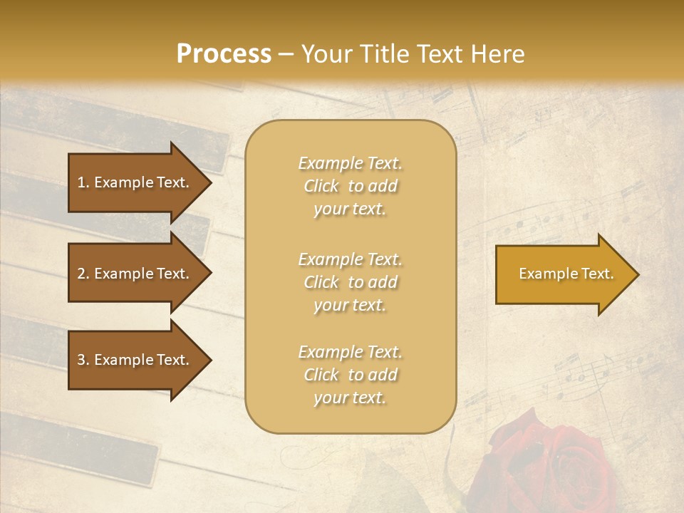 Retro Classical Wall PowerPoint Template