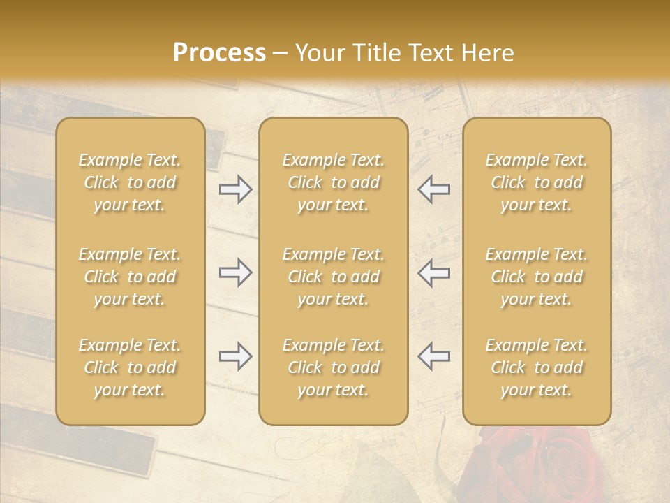 Retro Classical Wall PowerPoint Template