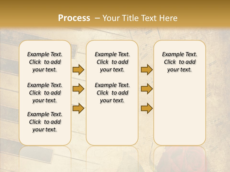 Retro Classical Wall PowerPoint Template