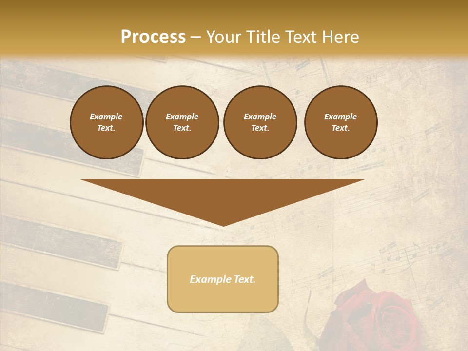 Retro Classical Wall PowerPoint Template
