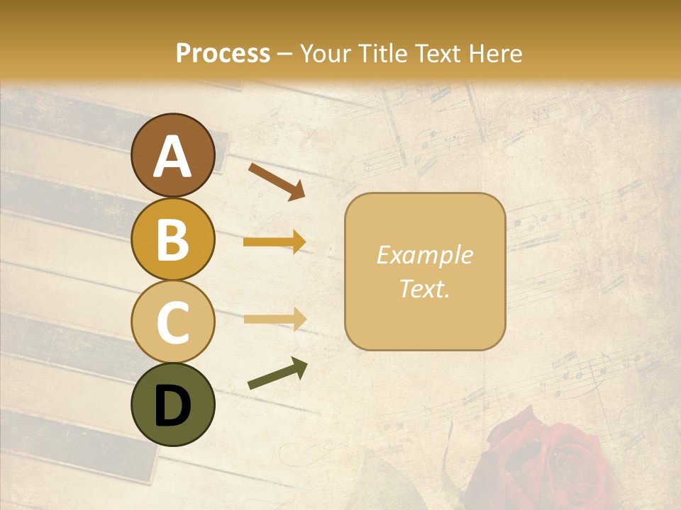 Retro Classical Wall PowerPoint Template