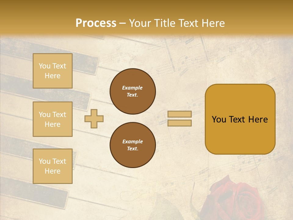 Retro Classical Wall PowerPoint Template