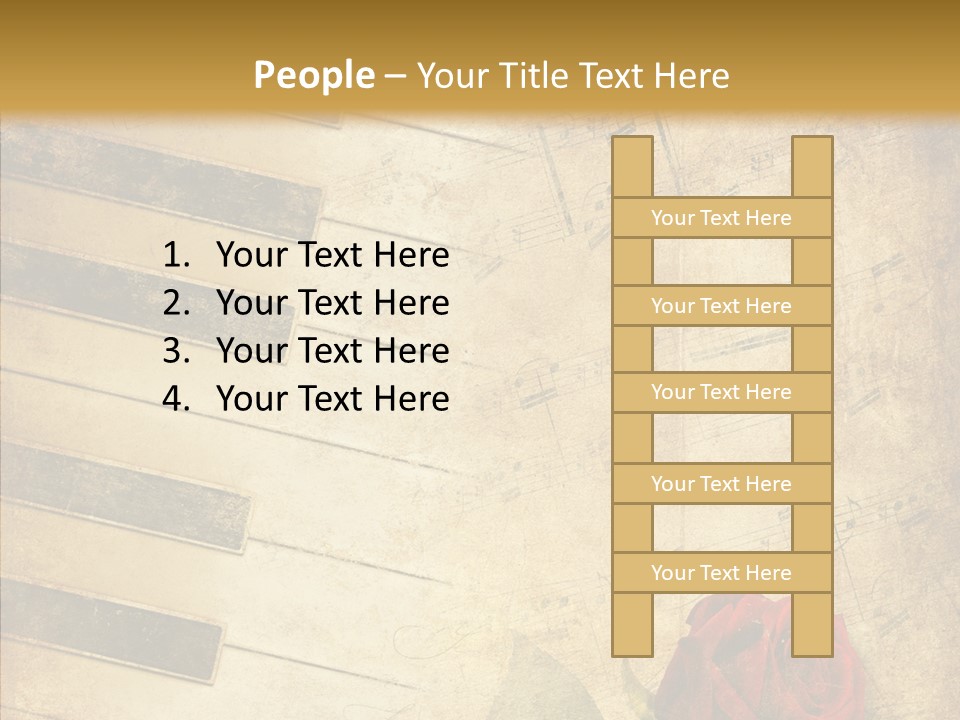 Retro Classical Wall PowerPoint Template