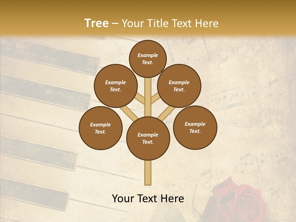 Retro Classical Wall PowerPoint Template