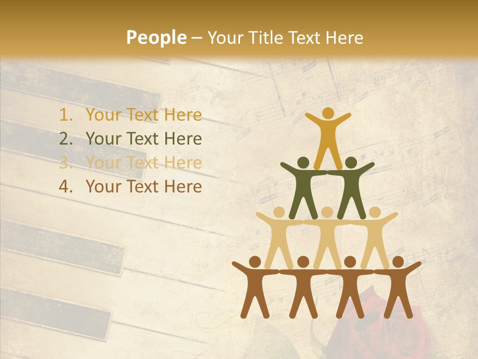 Retro Classical Wall PowerPoint Template