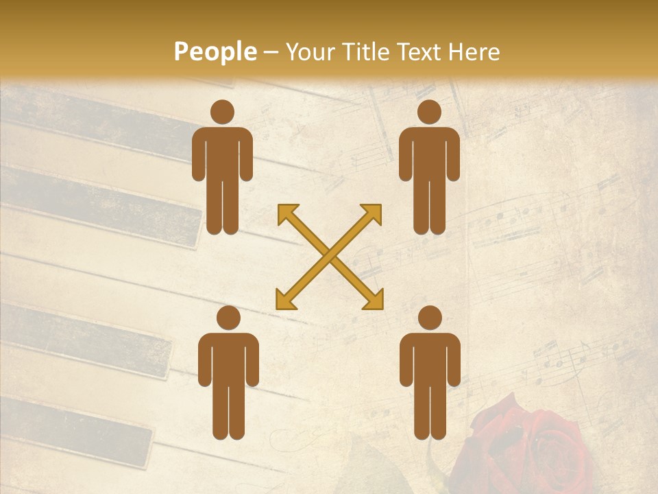 Retro Classical Wall PowerPoint Template