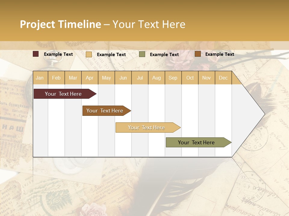 Text Blank Antique PowerPoint Template