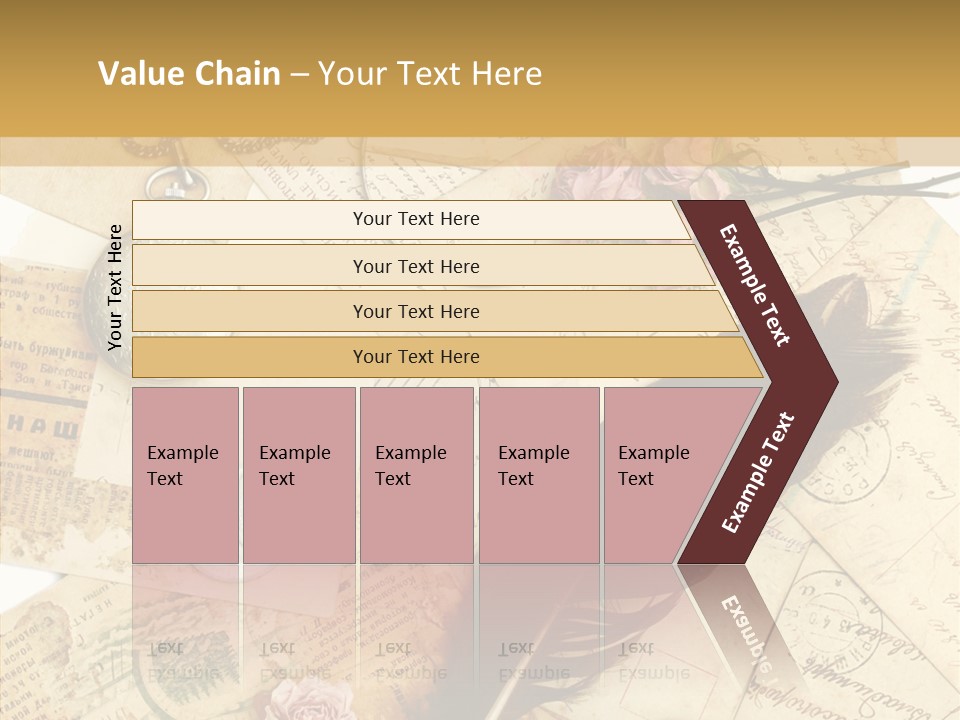 Text Blank Antique PowerPoint Template