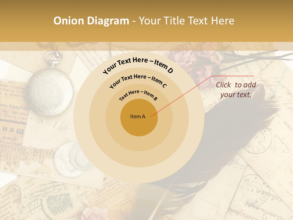 Text Blank Antique PowerPoint Template