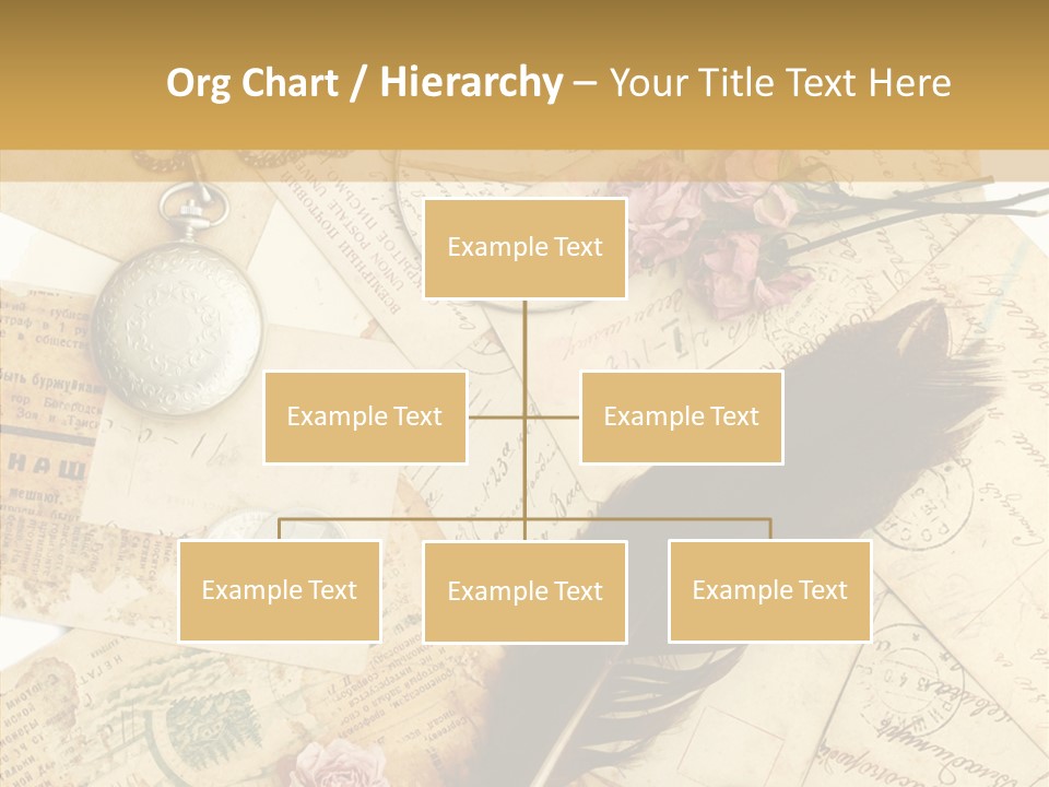 Text Blank Antique PowerPoint Template