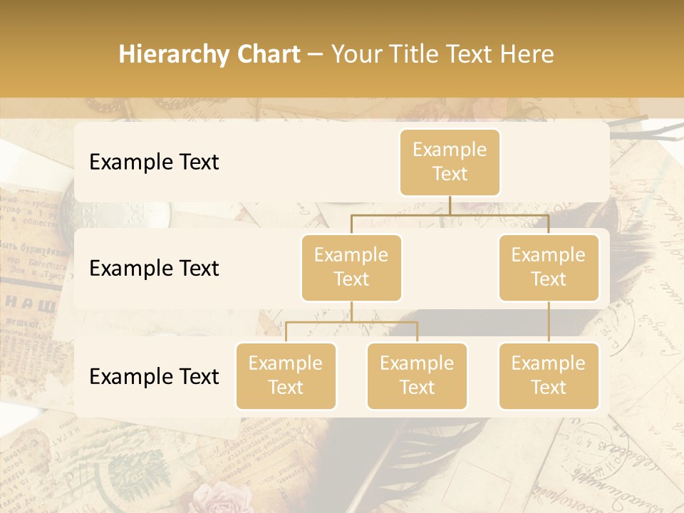 Text Blank Antique PowerPoint Template