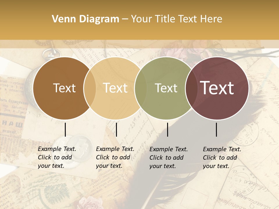 Text Blank Antique PowerPoint Template