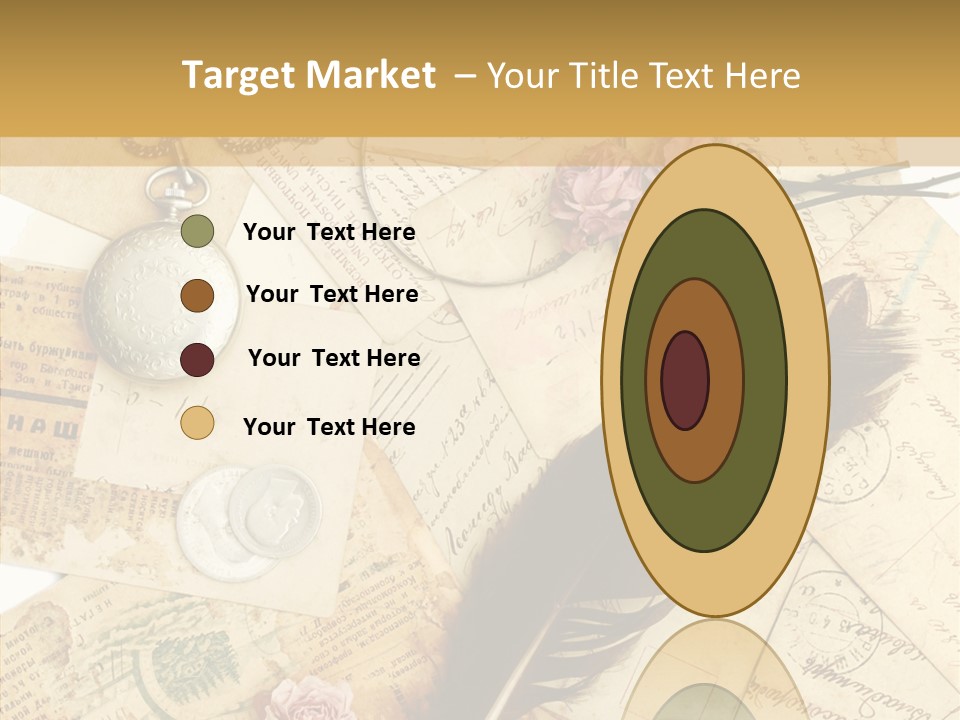 Text Blank Antique PowerPoint Template