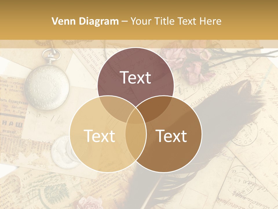 Text Blank Antique PowerPoint Template
