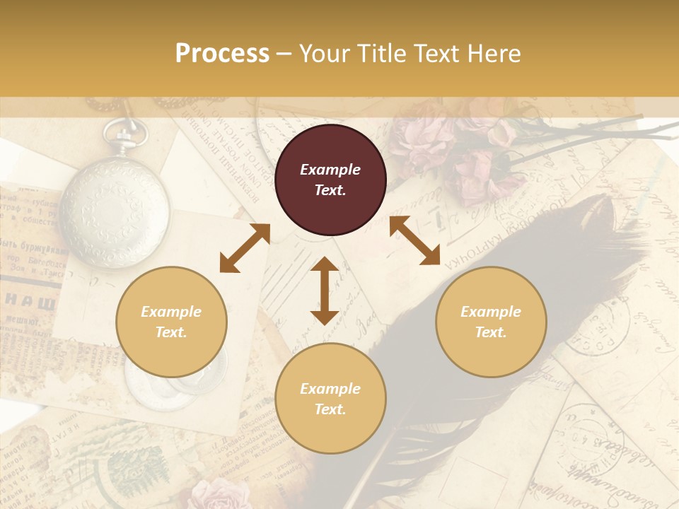 Text Blank Antique PowerPoint Template