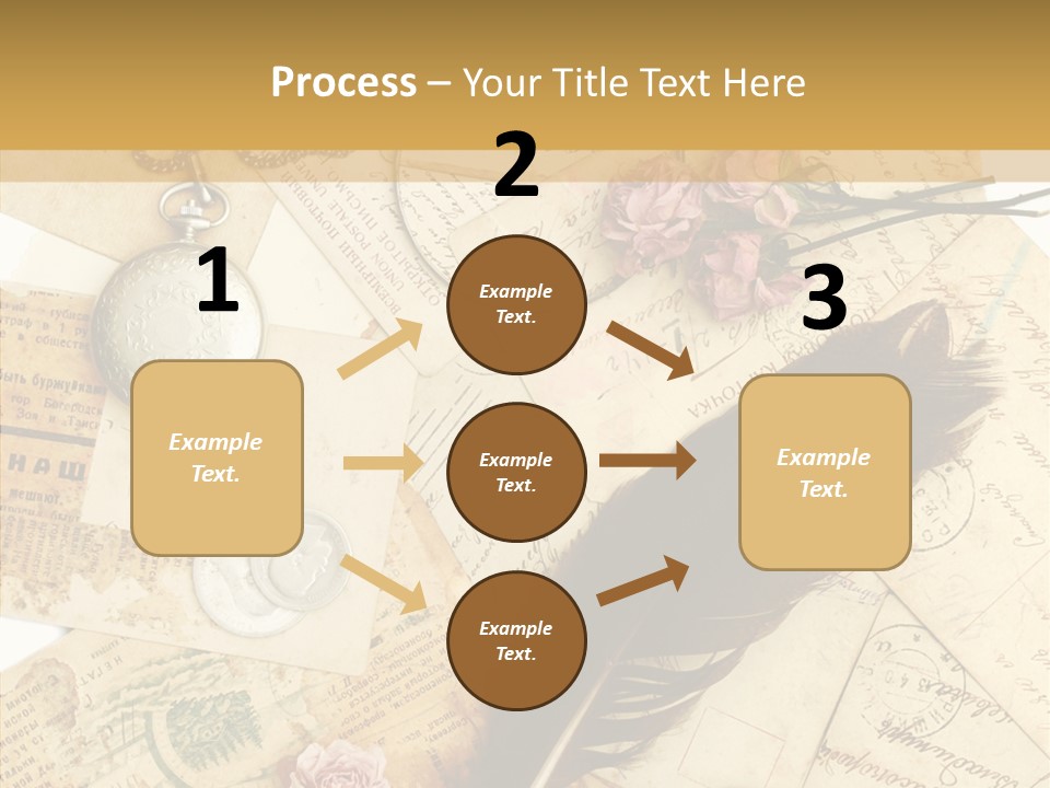 Text Blank Antique PowerPoint Template
