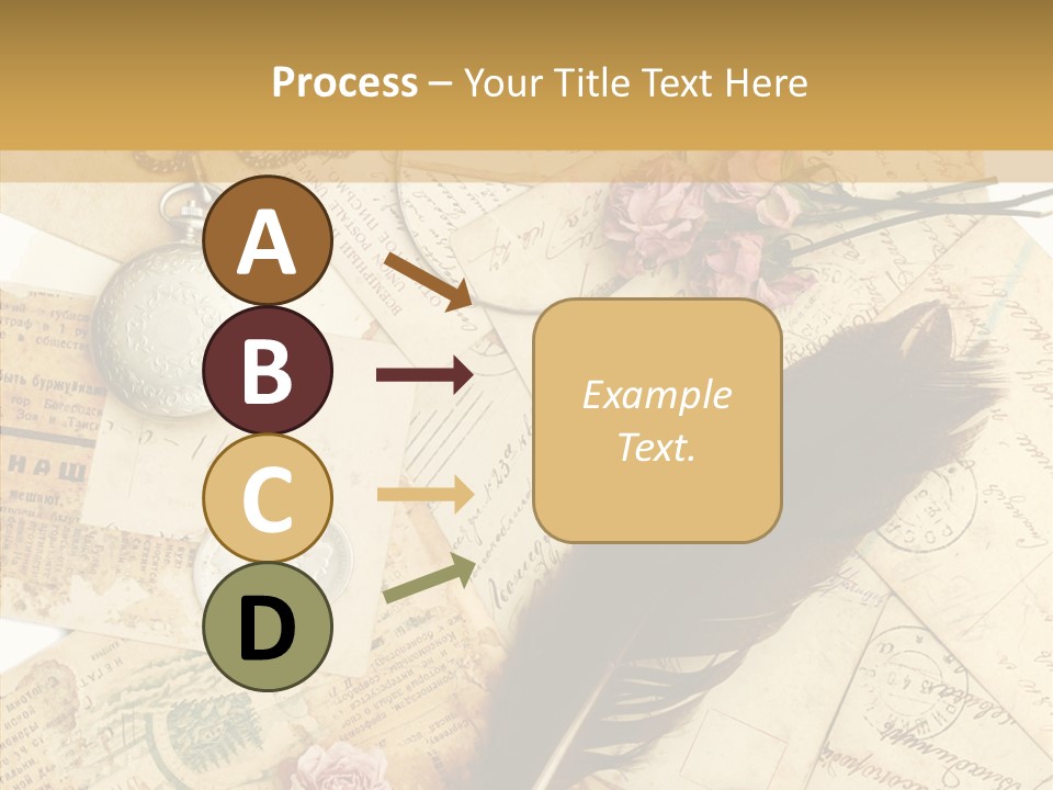 Text Blank Antique PowerPoint Template