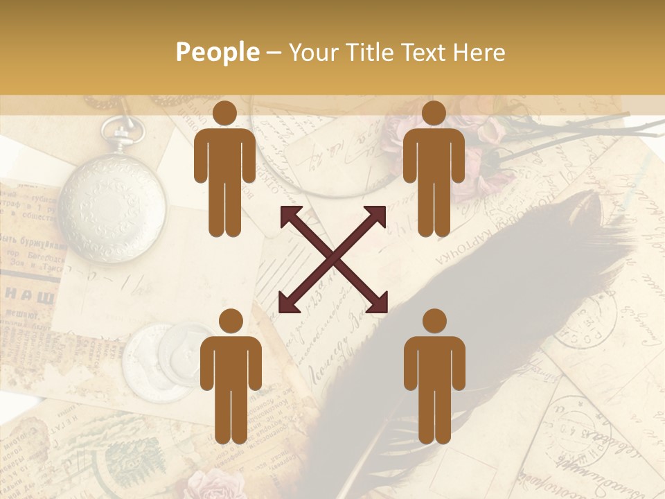 Text Blank Antique PowerPoint Template