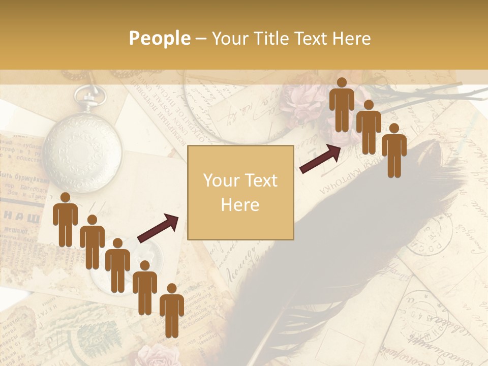 Text Blank Antique PowerPoint Template
