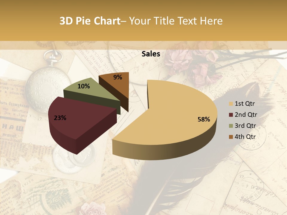 Text Blank Antique PowerPoint Template