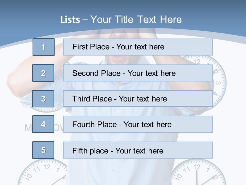 Measurement Graphic Variation PowerPoint Template