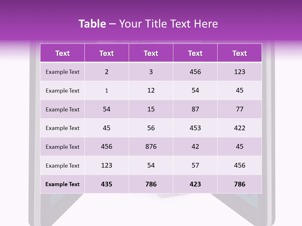 A Cell Phone With Icons Coming Out Of It PowerPoint Template