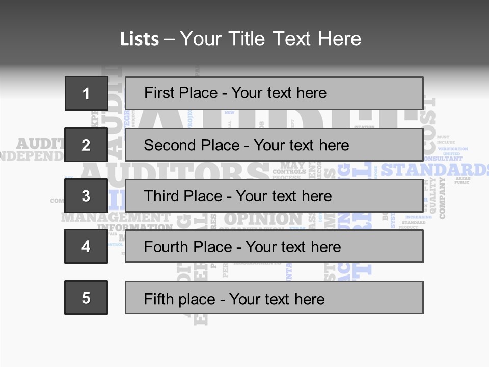 Financial Audit PowerPoint Template