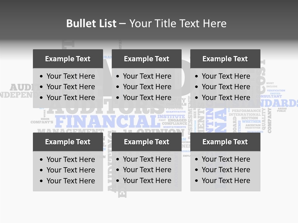 Financial Audit PowerPoint Template