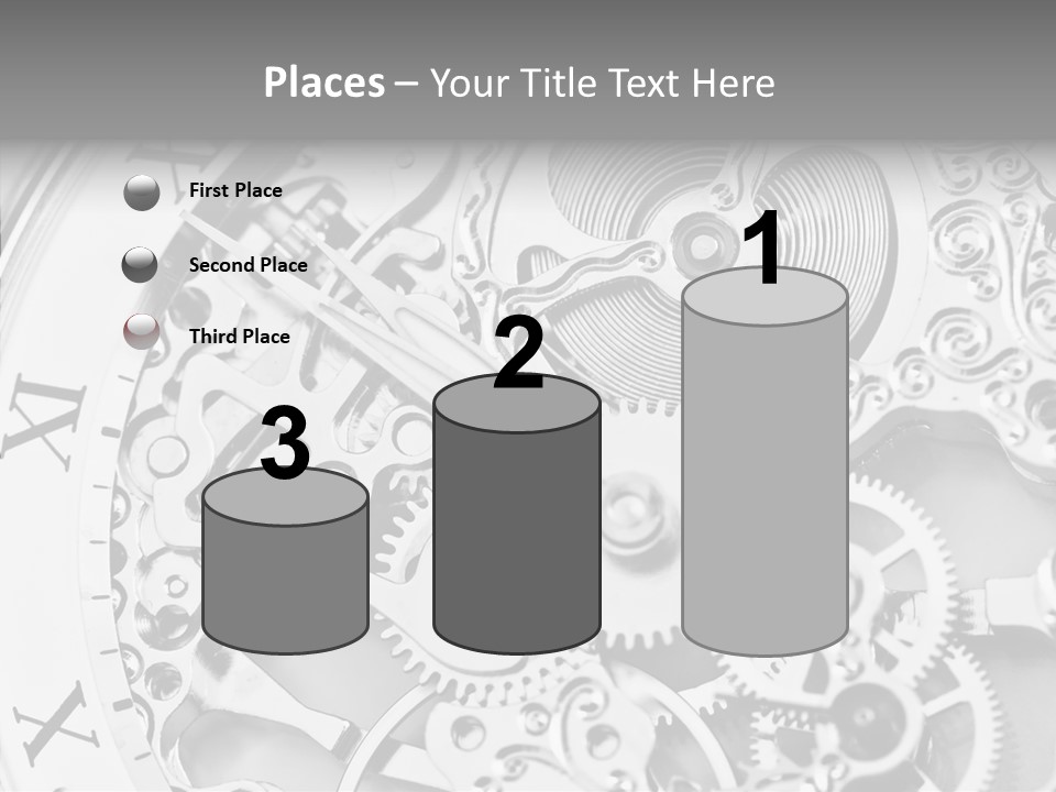 A Close Up Of A Watch Face With The Words Name Of Presentation On It PowerPoint Template