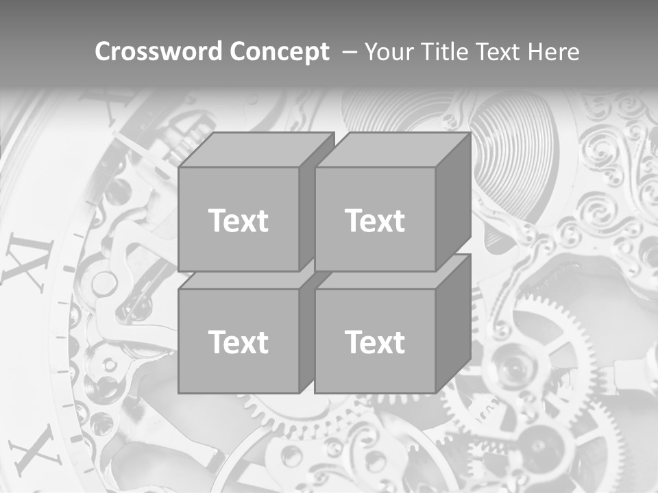 A Close Up Of A Watch Face With The Words Name Of Presentation On It PowerPoint Template