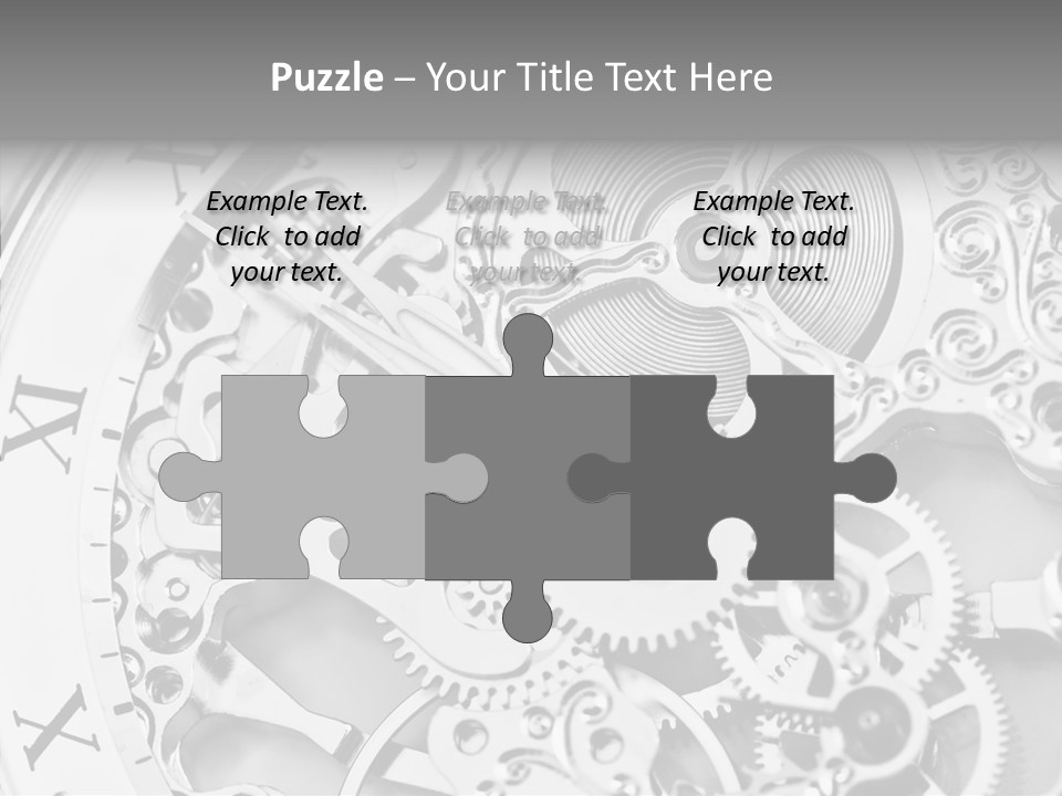 A Close Up Of A Watch Face With The Words Name Of Presentation On It PowerPoint Template