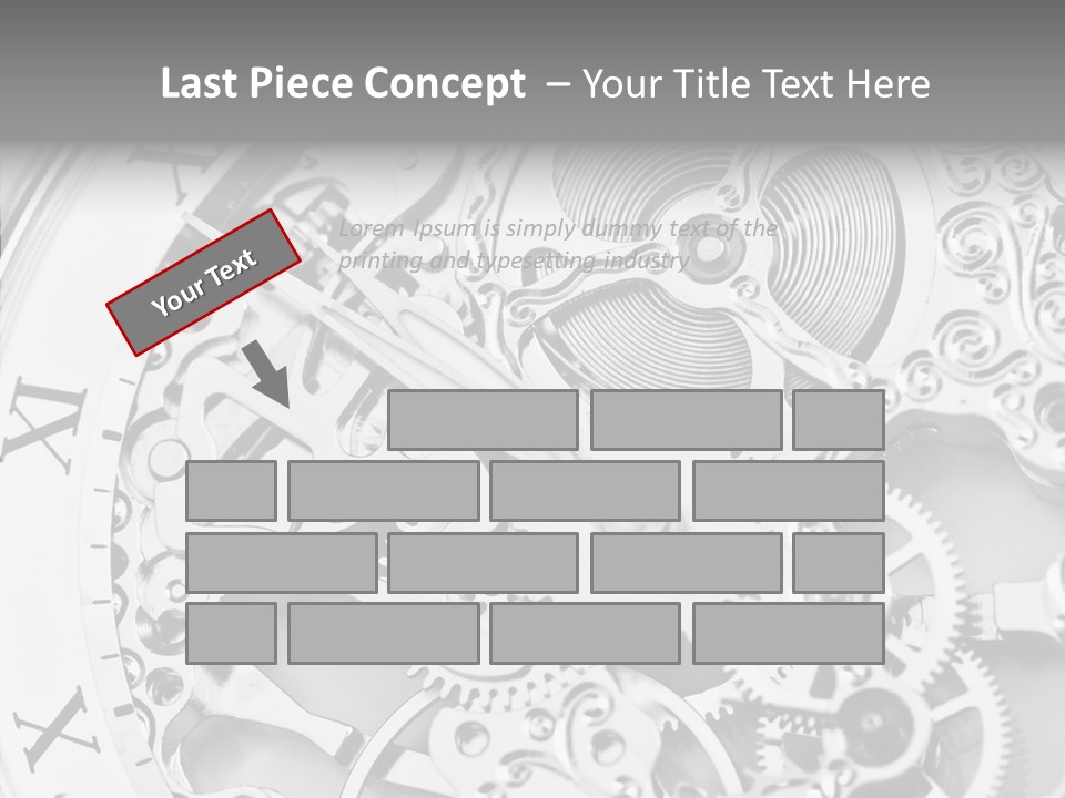 A Close Up Of A Watch Face With The Words Name Of Presentation On It PowerPoint Template