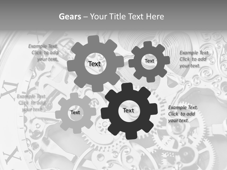 A Close Up Of A Watch Face With The Words Name Of Presentation On It PowerPoint Template