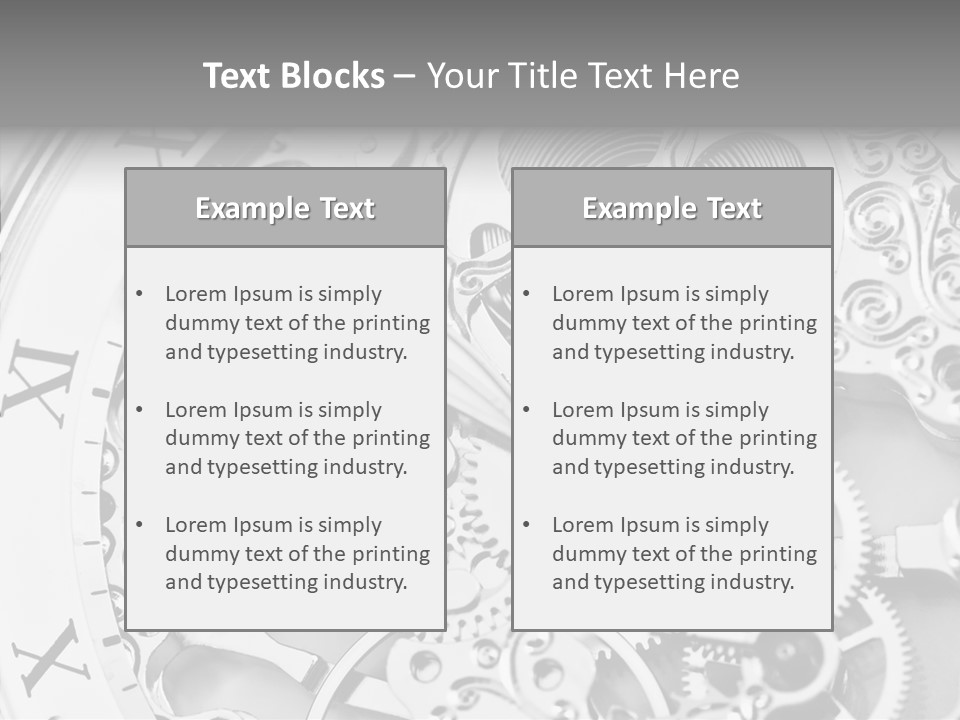 A Close Up Of A Watch Face With The Words Name Of Presentation On It PowerPoint Template