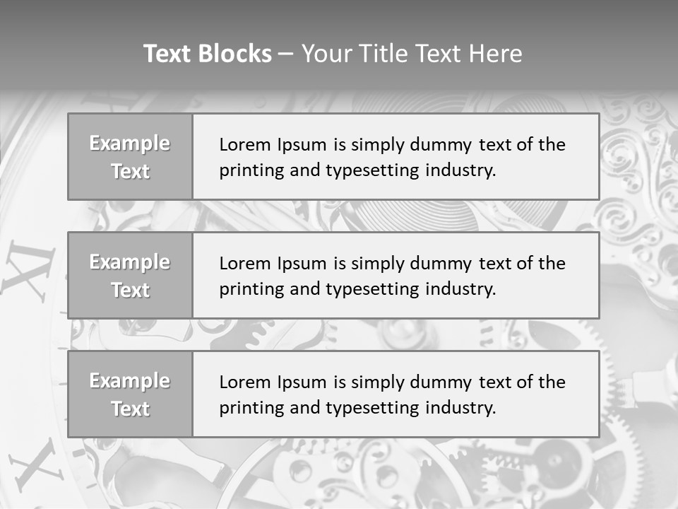 A Close Up Of A Watch Face With The Words Name Of Presentation On It PowerPoint Template