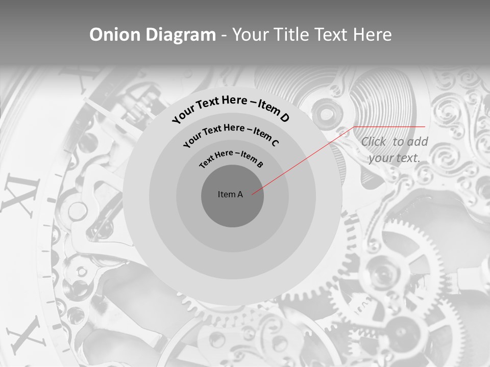 A Close Up Of A Watch Face With The Words Name Of Presentation On It PowerPoint Template