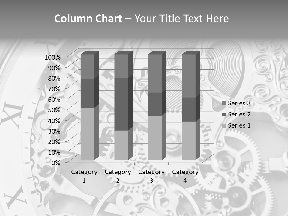A Close Up Of A Watch Face With The Words Name Of Presentation On It PowerPoint Template