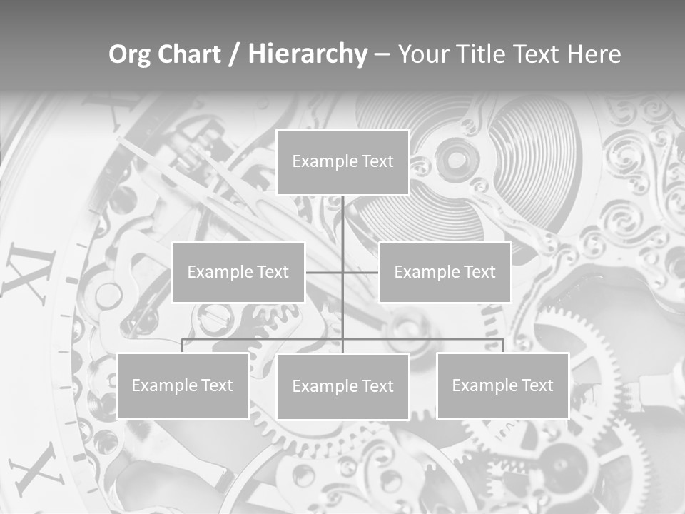 A Close Up Of A Watch Face With The Words Name Of Presentation On It PowerPoint Template