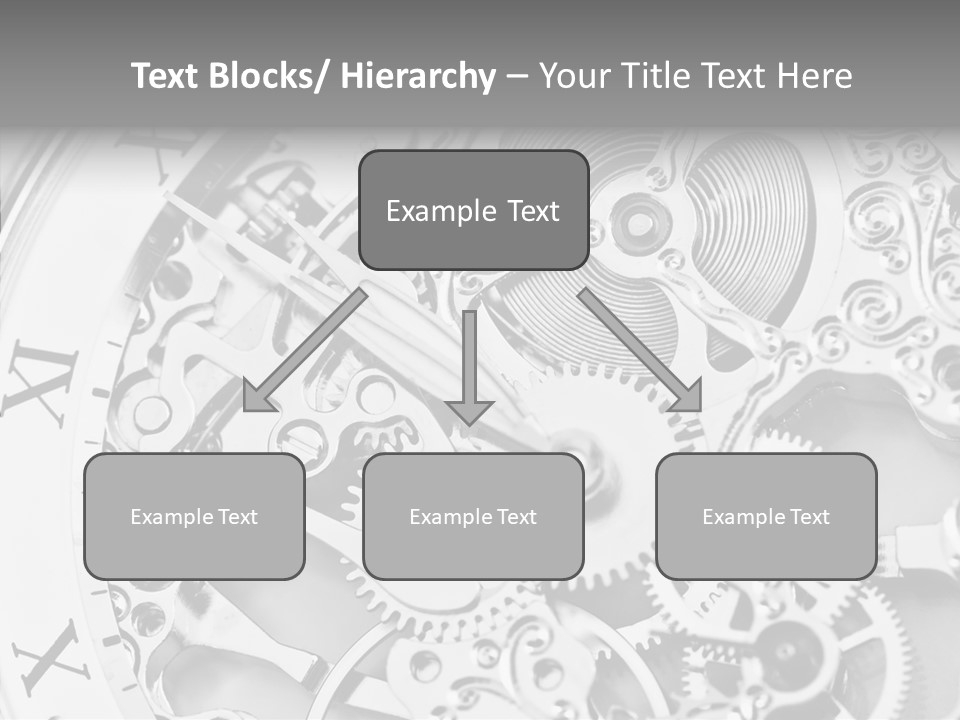A Close Up Of A Watch Face With The Words Name Of Presentation On It PowerPoint Template
