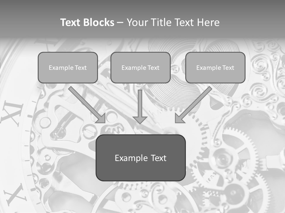 A Close Up Of A Watch Face With The Words Name Of Presentation On It PowerPoint Template