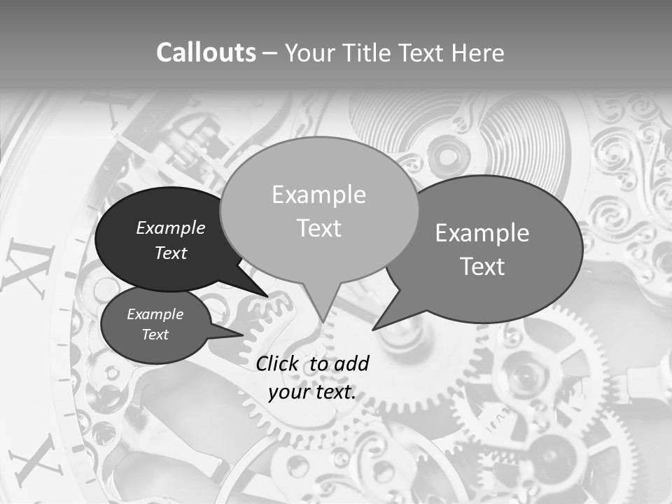 A Close Up Of A Watch Face With The Words Name Of Presentation On It PowerPoint Template