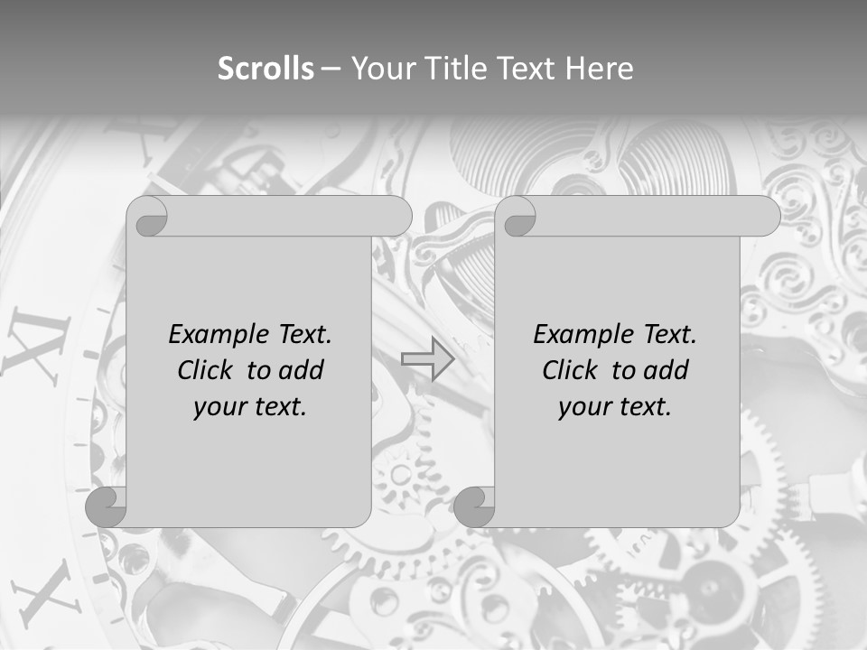 A Close Up Of A Watch Face With The Words Name Of Presentation On It PowerPoint Template