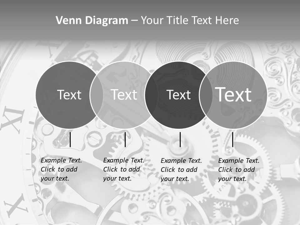 A Close Up Of A Watch Face With The Words Name Of Presentation On It PowerPoint Template