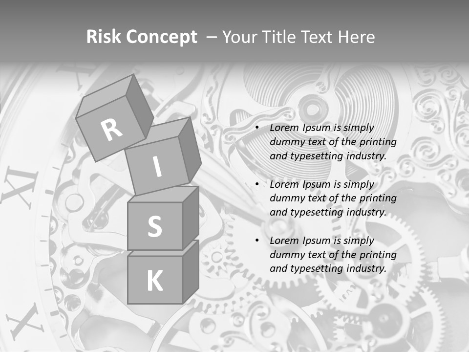 A Close Up Of A Watch Face With The Words Name Of Presentation On It PowerPoint Template