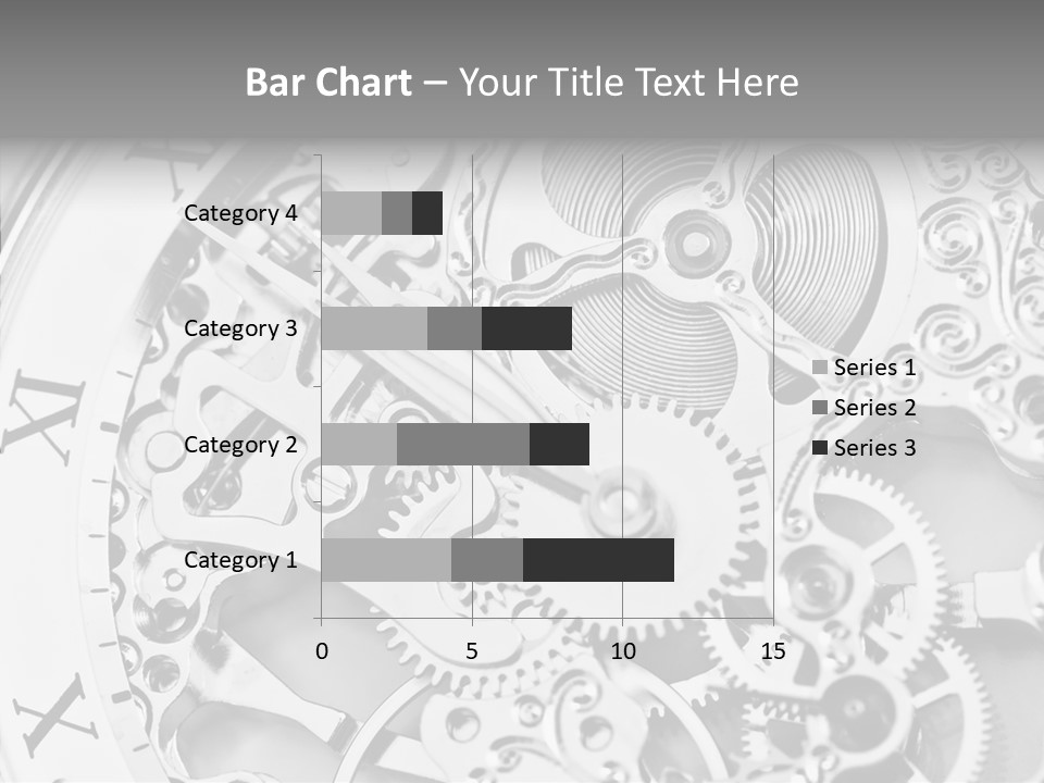 A Close Up Of A Watch Face With The Words Name Of Presentation On It PowerPoint Template
