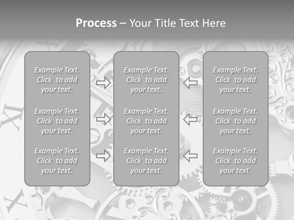A Close Up Of A Watch Face With The Words Name Of Presentation On It PowerPoint Template