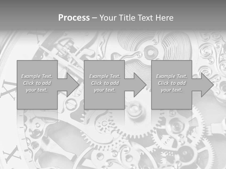 A Close Up Of A Watch Face With The Words Name Of Presentation On It PowerPoint Template
