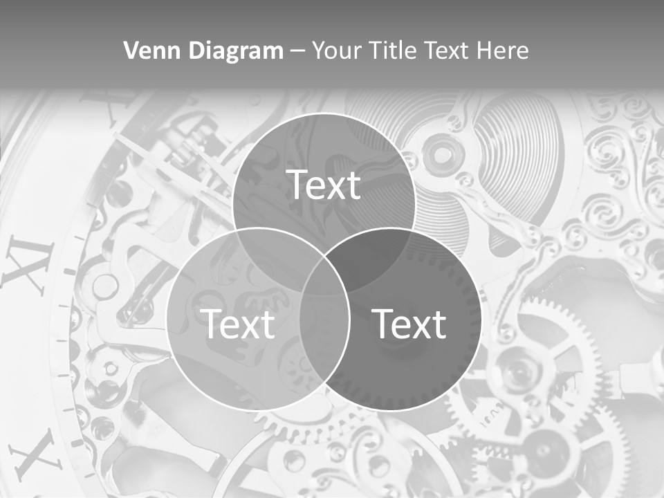 A Close Up Of A Watch Face With The Words Name Of Presentation On It PowerPoint Template